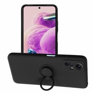 Pouzdro Forcell SILICONE RING XIAOMI Redmi NOTE 12S černé