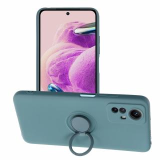 Pouzdro Forcell SILICONE RING XIAOMI Redmi NOTE 12S zelené