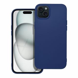 Pouzdro Forcell SOFT APPLE IPHONE 15 PLUS tmavě modré