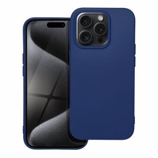 Pouzdro Forcell SOFT APPLE IPHONE 15 PRO tmavě modré