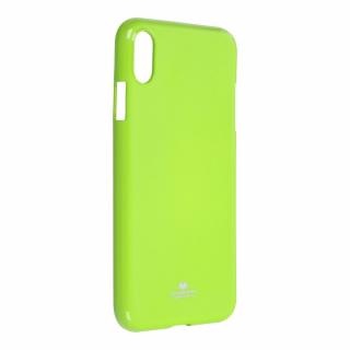 Pouzdro Goospery Mercury Jelly Apple Iphone XS Max (6,5 ) limonka