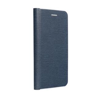 Pouzdro LUNA Book Carbon SAMSUNG Galaxy A34 5G modré