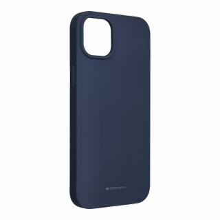 Pouzdro Mercury Silicone APPLE Iphone 14 PLUS modré