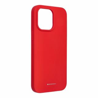 Pouzdro Mercury Silicone APPLE Iphone 14 PRO MAX červené
