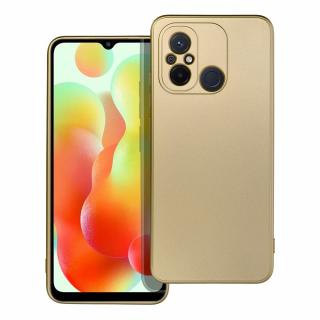 Pouzdro METALLIC XIAOMI Redmi 12C zlaté
