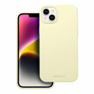 Pouzdro Roar Cloud-Skin Apple iPhone 14 Plus světle žluté