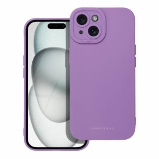 Pouzdro Roar Luna Case Apple iPhone 15 fialové