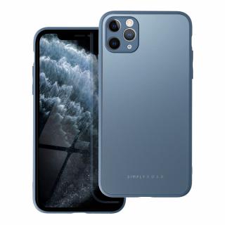 Pouzdro Roar Matte Glass Case Apple iPhone 11 Pro Max modré