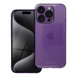 Pouzdro Roar Pure Simple Fit Case APPLE IPHONE 15 Pro fialové