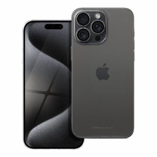 Pouzdro Roar Pure Simple Fit Case APPLE IPHONE 15 Pro Max transparentní
