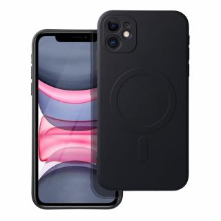 Pouzdro Silicone Mag Cover APPLE IPHONE 11 černé