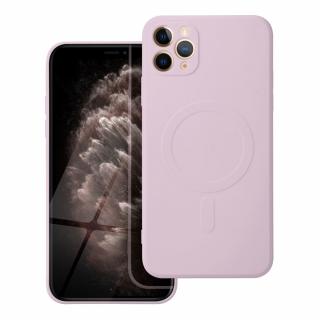 Pouzdro Silicone Mag Cover APPLE IPHONE 11 PRO MAX růžové