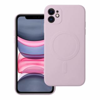 Pouzdro Silicone Mag Cover APPLE IPHONE 11 růžové