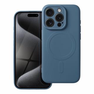 Pouzdro Silicone Mag Cover APPLE IPHONE 15 PRO modré