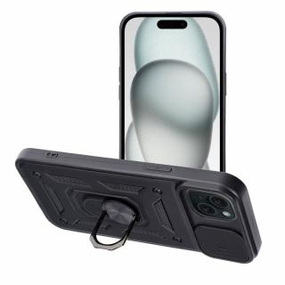 Pouzdro SLIDE ARMOR APPLE IPHONE 15 Plus černé