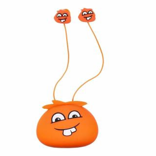 Sluchátka JELLIE MONSTER Orange YLFS-01 oranžové