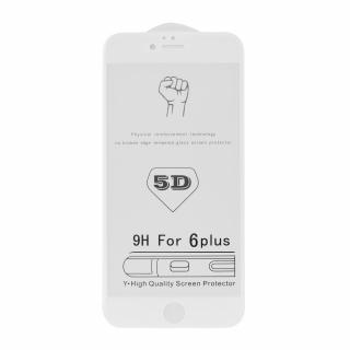 Tvrzené sklo 5D Full Glue Roar Glass Apple Iphone 6G/6S PLUS bílé