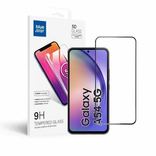 Tvrzené sklo Blue Star 5D Samsung Galaxy A54 5G (full glue/case friendly) - černé