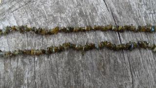 labradorit návlek z tromolovaných kamenů 10 cm