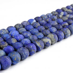 Přírodní lapis lazuli matný korálek 8 mm