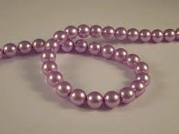 voskové perly  8 mm růžové
