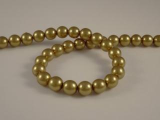 voskové perly  8 mm tm. zlaté