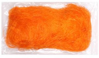 Sisálové vlákno 50g - oranžové