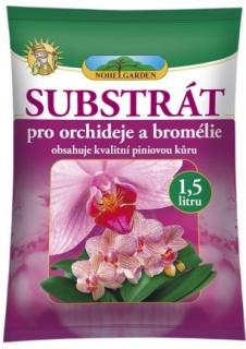 Substrát pro orchideje a bromélie 1,5l - kůrový