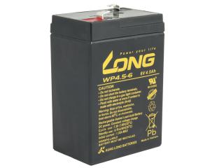 LONG olověná baterie 6V 4,5Ah