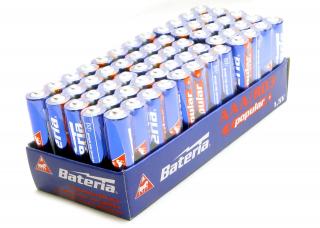 Mikrotužkové baterie AAA velké balení 60ks