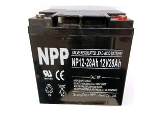 Olověný akumulátor NP12-28Ah NPP (S, T5)