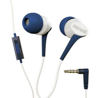 Sluchátka s mikrofonem na mobil Barva: Modrá