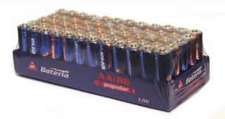 Tužkové baterie AA velké balení 60ks