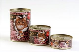 O'Canis for Cats Husa a kuře se světlicovým olejem Hmotnost: 200 g