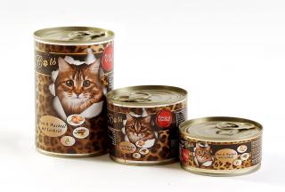 O'Canis for Cats Krůta a křepelka s lososovým olejem Hmotnost: 200 g