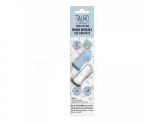 Tauro Pro Line| Silikonový zubní kartáček na prst (balení 2 ks)