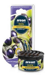 Osvěžovač vzduchu AREON KEN blister - BLACKCURRANT