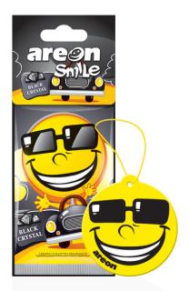 Vůně do auta AREON DRY SMILE - BLACK CRYSTAL