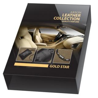 Vůně do auta AREON LEATHER COLLECTION - Gold Star