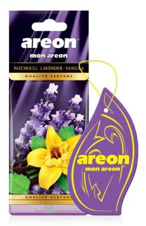 Vůně do auta AREON MON - Patchouli Lavender Vanilla