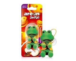 Vůně do auta AREON SMILE - Apple & Cinnamon / Frog