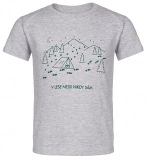 Dětské tričko - V lese nejsi nikdy sám Velikost: 122