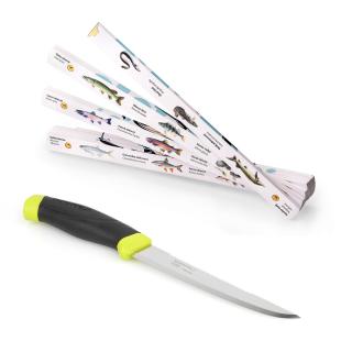 Dárek pro rybáře - rybářský metr a nůž na ryby Scaler 150