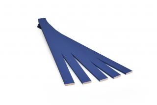 Dřevěná lamela na tvoření v tmavě modré barvě 100 ks