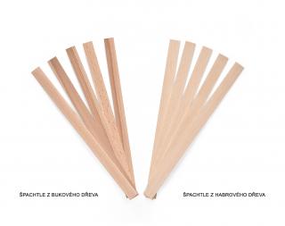 Lamely z habrového dřeva na tvoření 500 ks, rozměr 25,8 x 3,2 x 16 mm