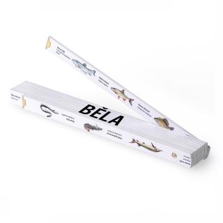 Rybářský skládací metr - 200 cm - Petrův Zdar - Běla