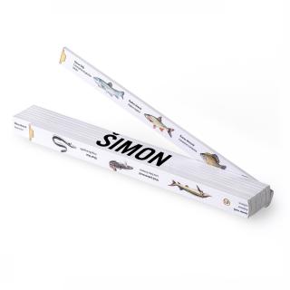 Rybářský skládací metr - 200 cm - Petrův Zdar - Šimon