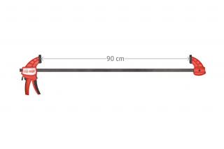 Svorka jednoruční GATOR CLAMPS BAR-MAN, 90 cm