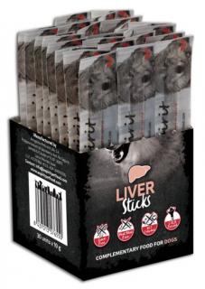 Alpha Spirit Dog Liver Sticks 30ks Balení: 1 box