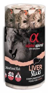 Alpha Spirit Dog Liver Sticks Ristra 16ks Balení: 1 box